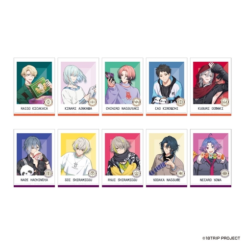 ▲チェキ風カード　後半(全10種)　配布期間：11/23(日)～12/7(日)