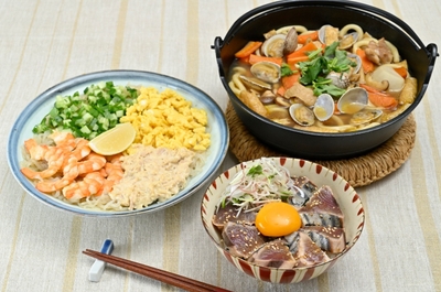 四国地方　郷土料理3品