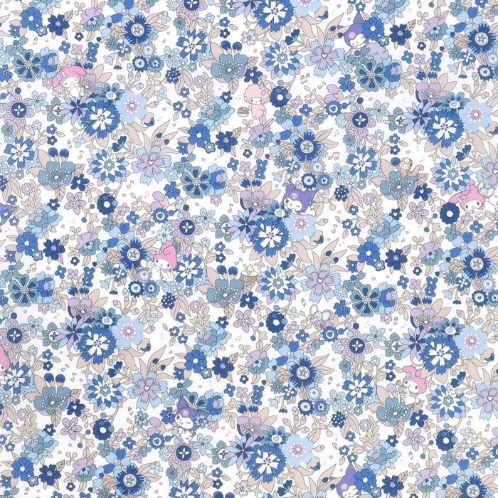 マイ・フローラル・フレンズ ブルー