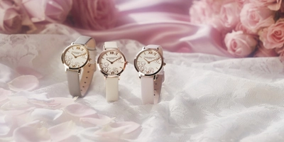 繊細な花々が咲く、春を纏う28mm。 オリビア・バートン新作腕時計「アブストラクトフローラル」