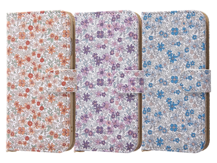 手帳型ケース　カラー