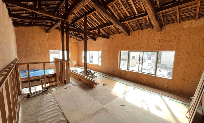 古民家をリノベーションします