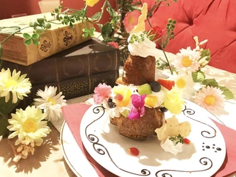 横浜「美女と野獣カフェ」にイースターメニューが登場　 春感じるフォトジェニックな限定メニューは3月26日から