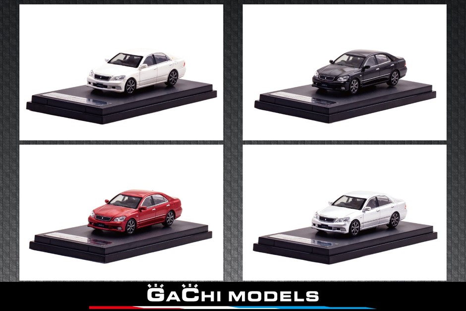 GACHI MODELS 1/64 Toyota CROWN Athlete 2005