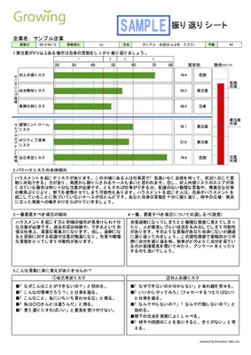 日本初(※)！パワハラするリスクを炙り出し、助言する、 管理職教育用Web適性検査 「パワハラ振り返りシート」提供開始