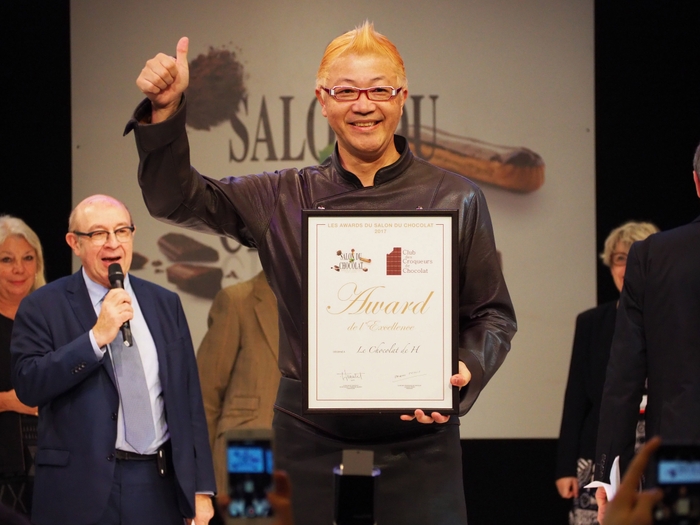 「サロンデュショコラ パリ2017」表彰式