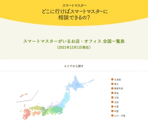 スマート化する“住まい”と“暮らし”のスペシャリスト スマートマスター 資格保有者8,183名 全国1,175箇所で活動中！