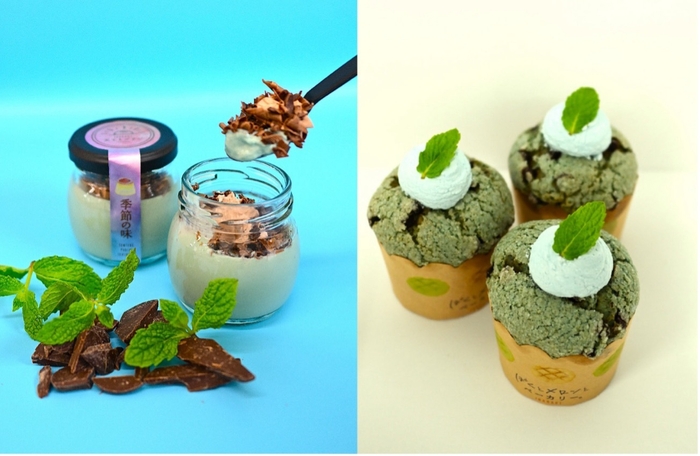 道の駅常総期間限定チョコミント新商品