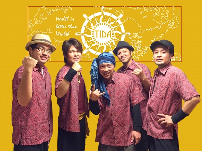 蛇三線ロックバンド ティダ