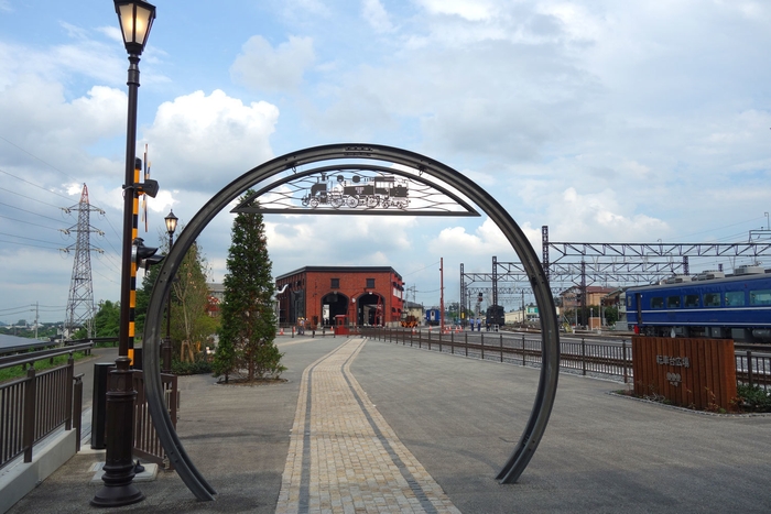 下今市 転車台広場