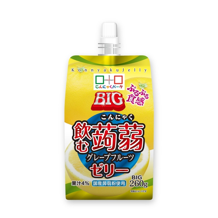 飲むBIG　飲む蒟蒻ゼリー　グレープフルーツ