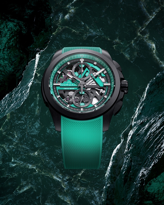 Independence Skeleton Chrono 42mm JADE-1