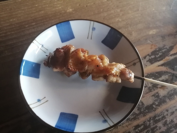 ホルモン串焼き