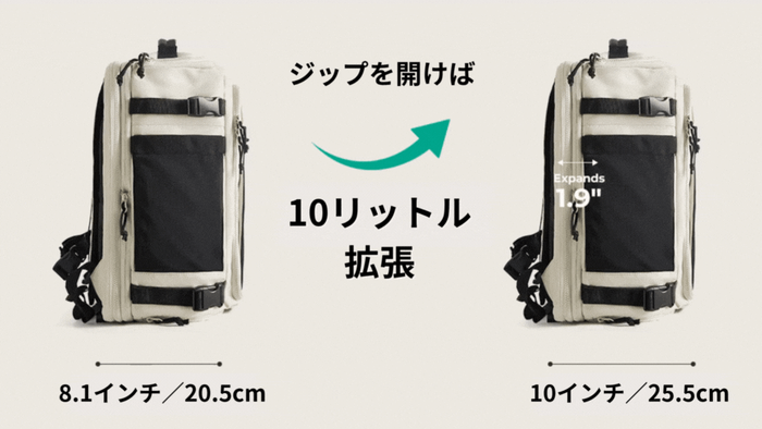 10リットル拡張
