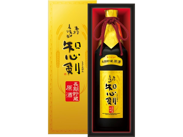 本格麦焼酎「知心剣」＜長期貯蔵原酒＞