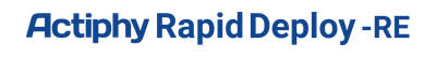 Actiphy Rapid Deploy -REロゴ