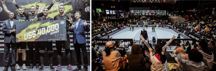 FIBA 3x3 World Tour Beijing Final 2018の様子