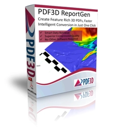 3D PDFで「誰でもどこでも手軽に3Dモデルを確認」　 3D PDFコンバータソフトウェア 『PDF3D ReportGen』の取り扱いを開始