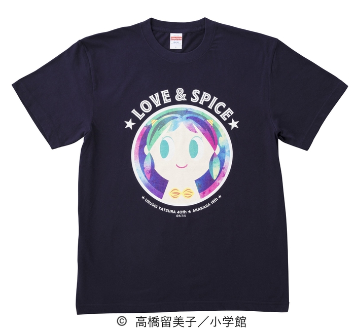 赤から×うる星やつらコラボTシャツ_ブラック