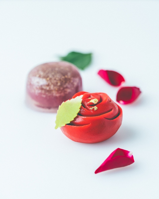 パリで披露予定のシグネチャーWAGASHI