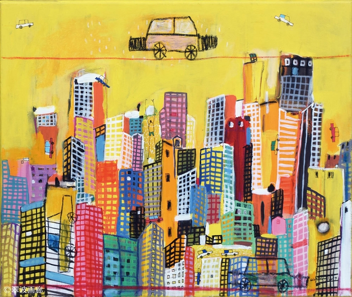 翠波画廊「日本初ドウツ作品展」