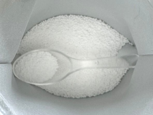 顆粒、スプーン付きで無駄なく経済的