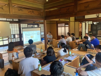 【名城大学】都市情報学部・大野沙知子准教授のゼミが「文化のみち橦木館」でゼミを開催