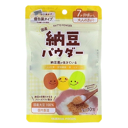 離乳食に便利！フリーズドライの納豆がパウダーに！ おはよう納豆のヤマダフーズが「国産納豆パウダー1g×10」を 3月1日より販売開始