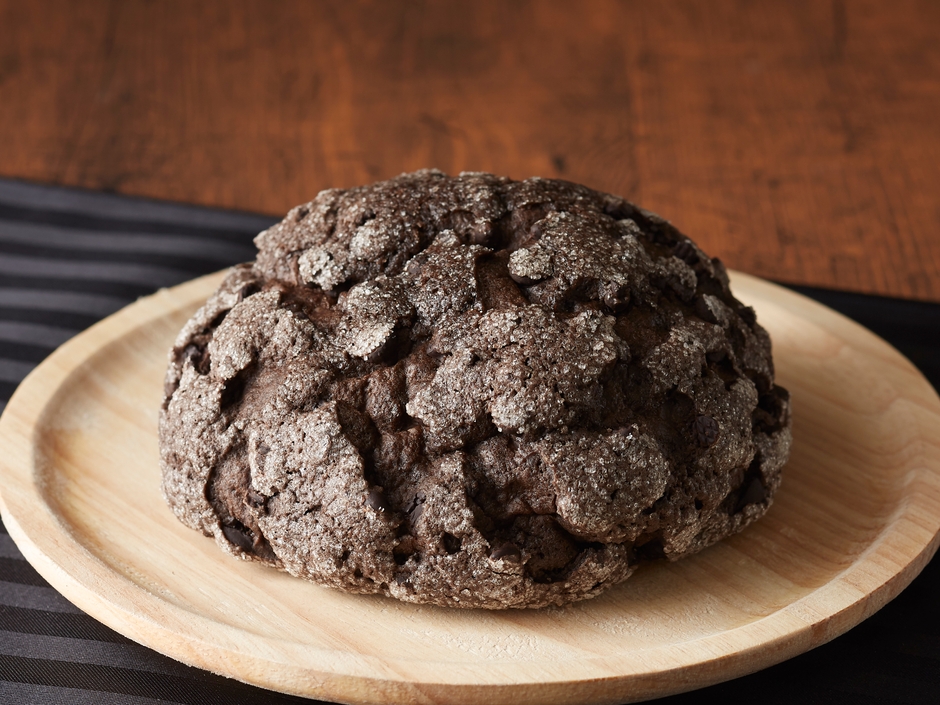 ブラックチョコチップメロンパン 画像