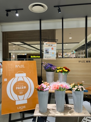 PACE祭 規格外のお花をプレゼント