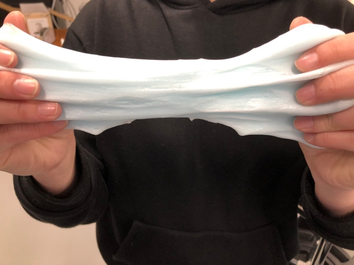 テーマ「ふわふわスライムをつくろう!」