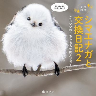『シマエナガと交換日記2 かわいいおこちゃまも仲間入りです』