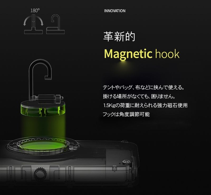 LUMENA II Magnetic Hook2