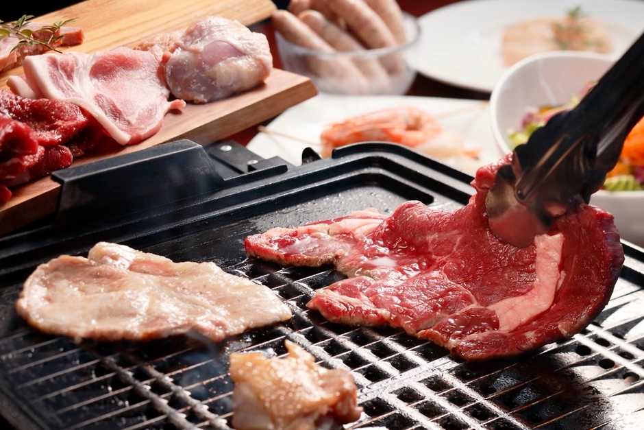 THE BBQプラン メニュー一例 1