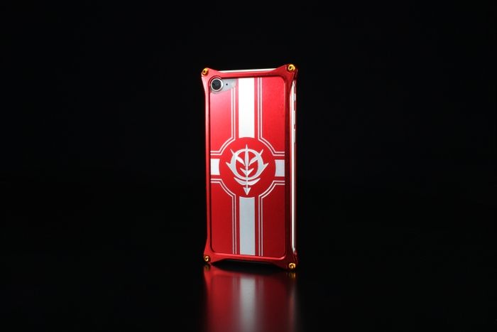 機動戦士ガンダム×Gild design iPhone 8/7ケース ジオンレッド(1)