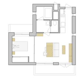 マンション間取りイメージ(1)