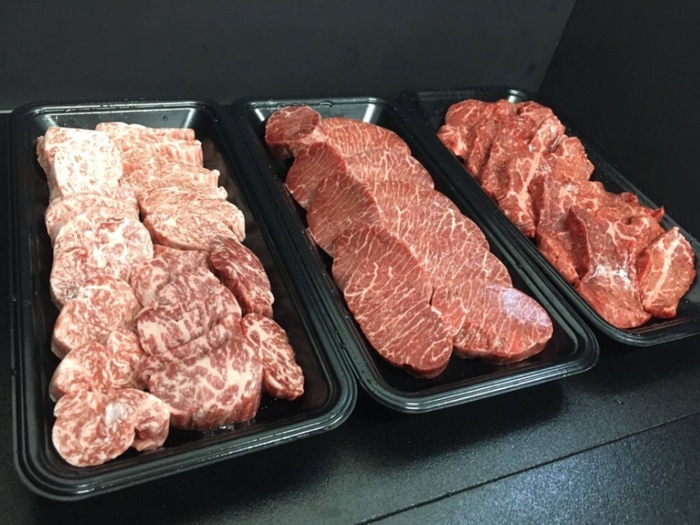 八雲牛食べ比べ 焼肉セット 600g(200g×3個)