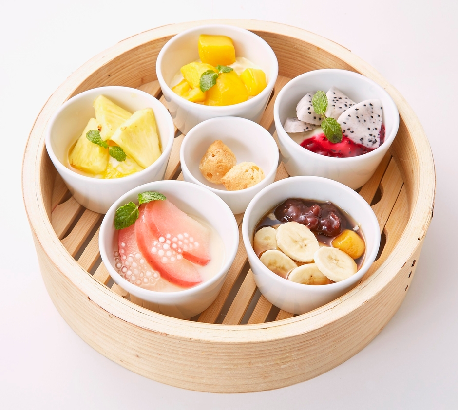 食べ比べフルーツ豆花