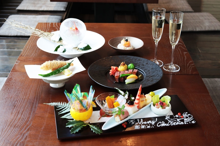 XEX ATAGO GREEN HILLS/tempura & sushi An クリスマスのお献立