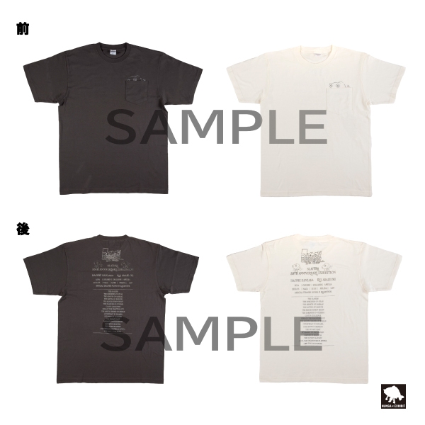 Tシャツ　各6,270円(税込)