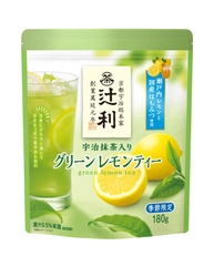 京都 宇治の老舗「辻利」から夏季限定で登場！ 「＜辻利＞宇治抹茶入り グリーン レモンティー」 冷水でつくる ほんのり甘く爽やかな夏の味わい