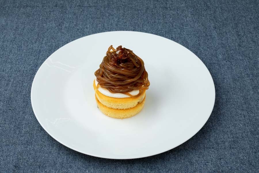 ツルッとモンブラン