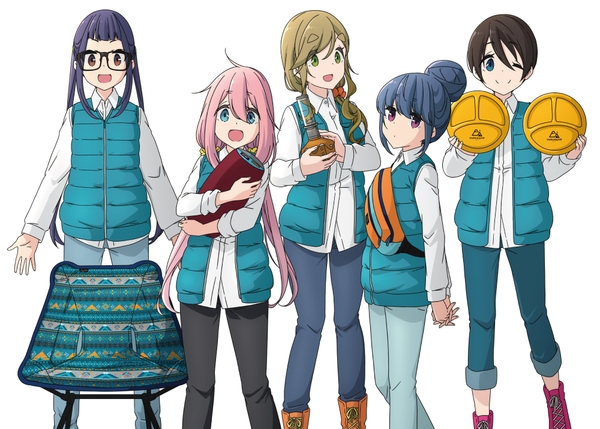 「ゆるキャン△　POP UP SHOP～カリブー出張所～」描き下ろしイラスト