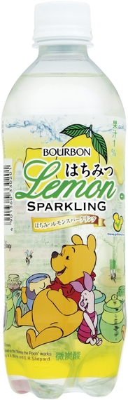 はちみつレモンスパークリングPET500(くまのプーさん)