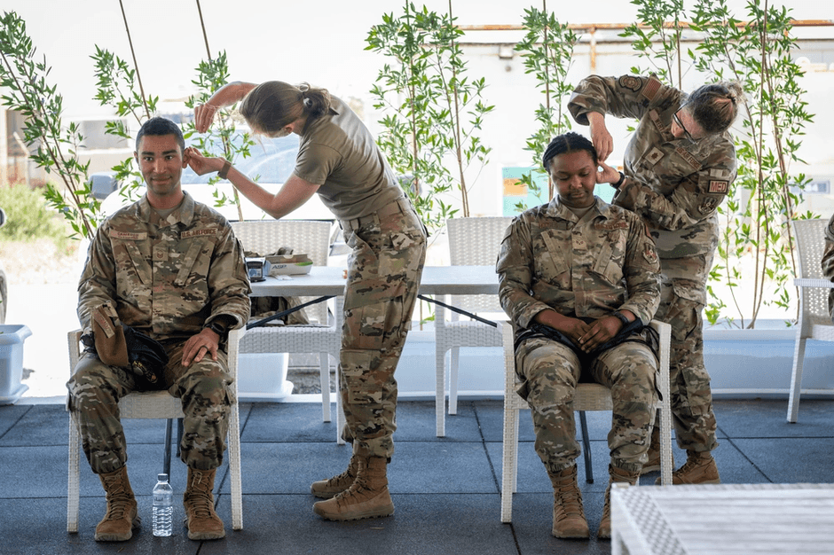 U.S. Air Force ”The appearance of U.S. Department of Defense (DoD) visual information does not imply or constitute DoD endorsement."