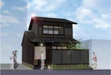 地域貢献を加速　今後10棟の京町家再生を予定　 レ・コネクションと京阪電鉄不動産との共同事業 　第1号「紡(つむぎ) 稲荷(いなり)庵(あん)」完成 