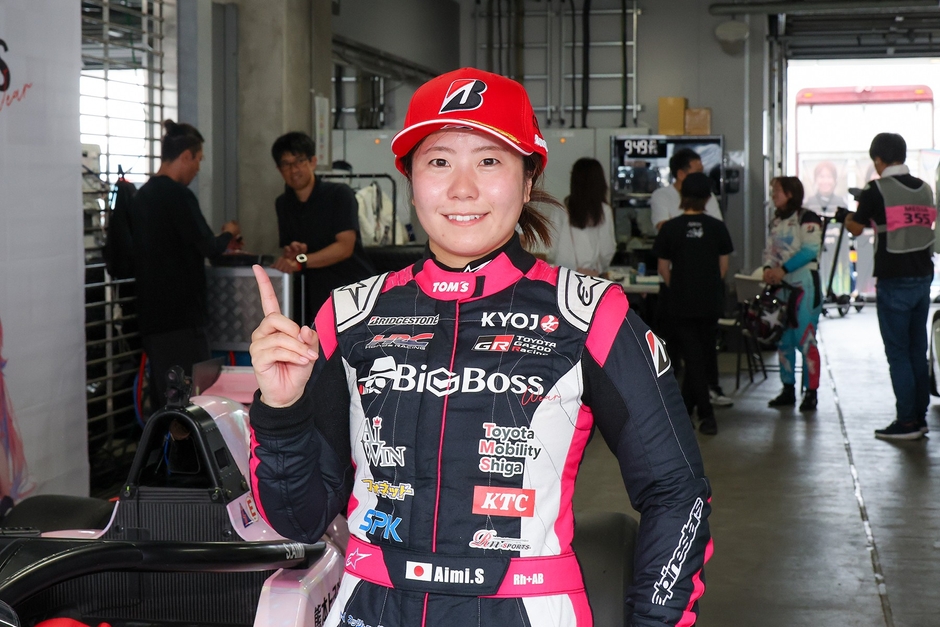 #1 斎藤愛未(BigBoss W TOM’S KYOJO with AIWIN KC-MG01)