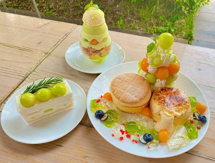 TAMAGOYAのメロンスイーツ