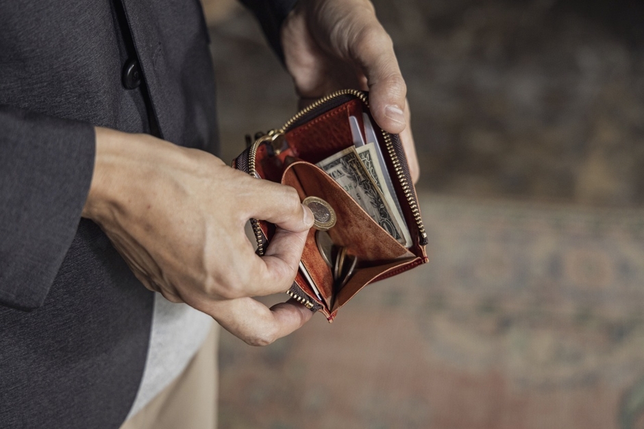 【中の写真】L字ウォレット