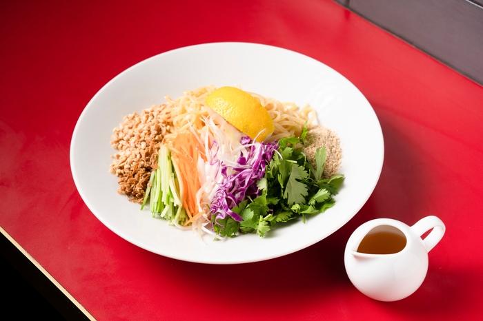 細切り野菜の冷し和え麺 シチリアレモンだれ